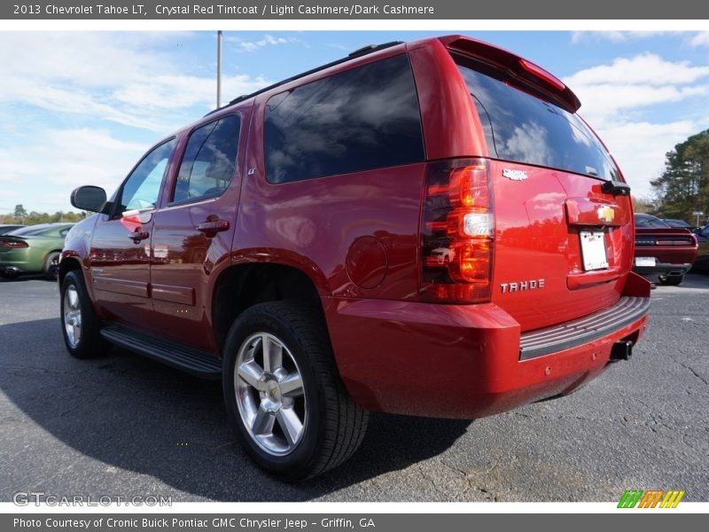Crystal Red Tintcoat / Light Cashmere/Dark Cashmere 2013 Chevrolet Tahoe LT