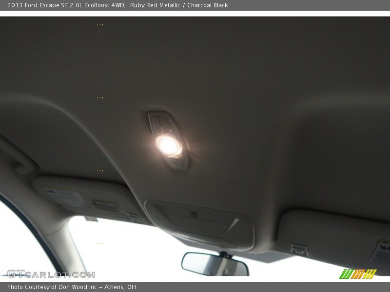 Ruby Red Metallic / Charcoal Black 2013 Ford Escape SE 2.0L EcoBoost 4WD