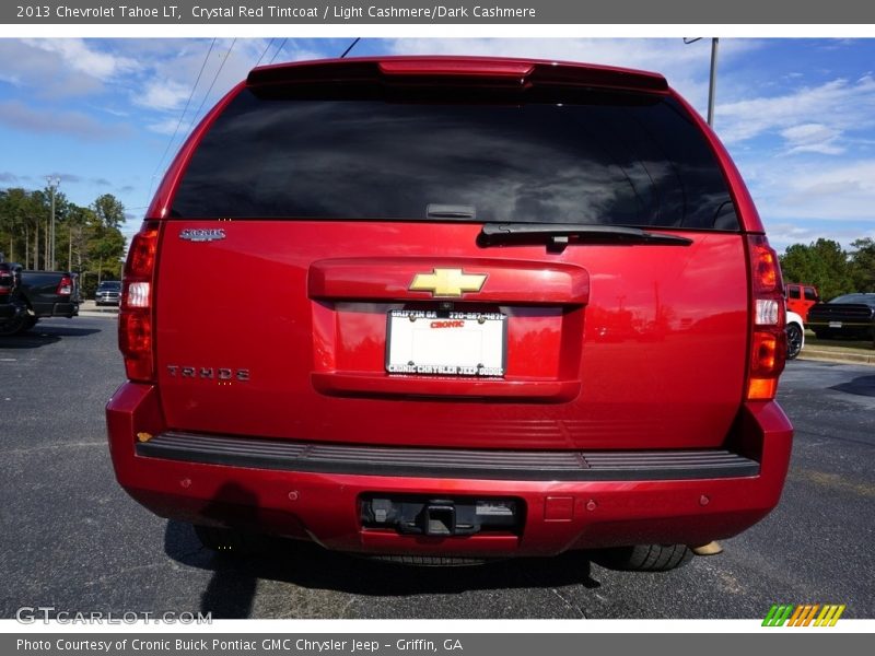 Crystal Red Tintcoat / Light Cashmere/Dark Cashmere 2013 Chevrolet Tahoe LT