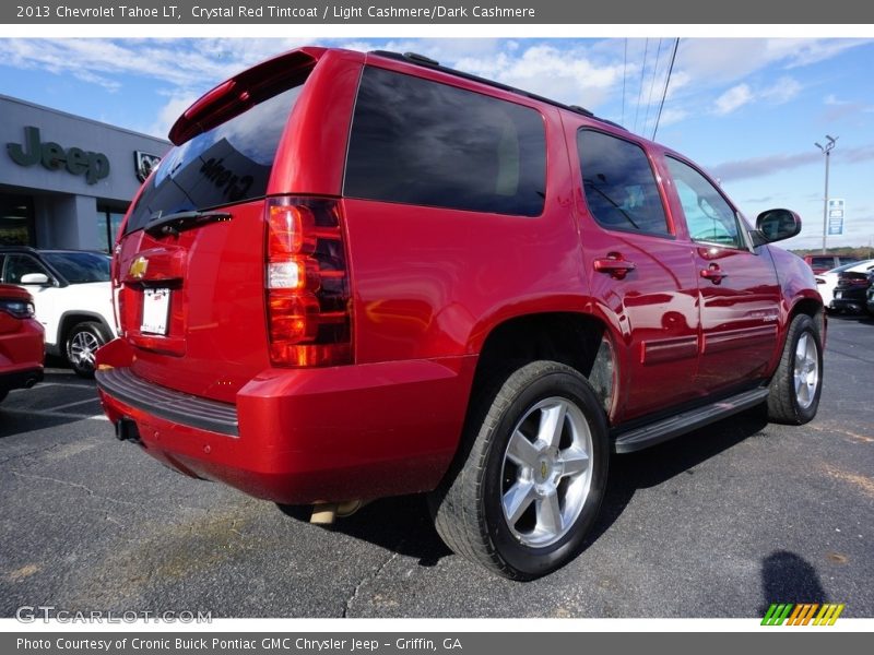 Crystal Red Tintcoat / Light Cashmere/Dark Cashmere 2013 Chevrolet Tahoe LT