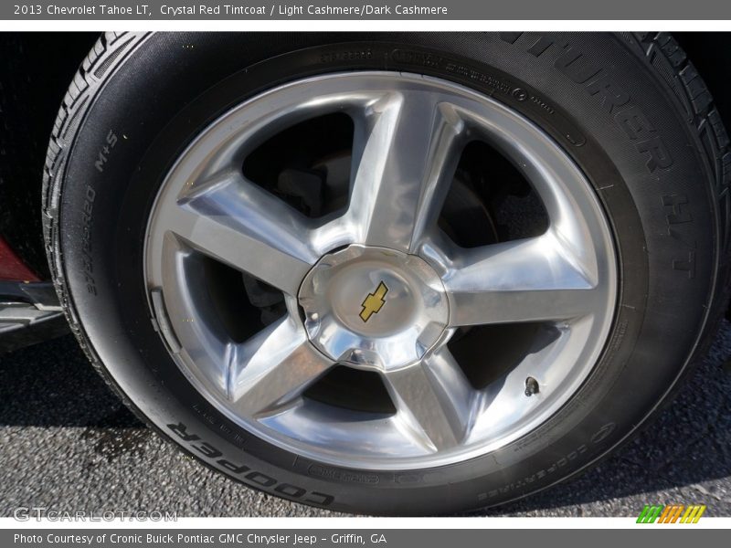 Crystal Red Tintcoat / Light Cashmere/Dark Cashmere 2013 Chevrolet Tahoe LT