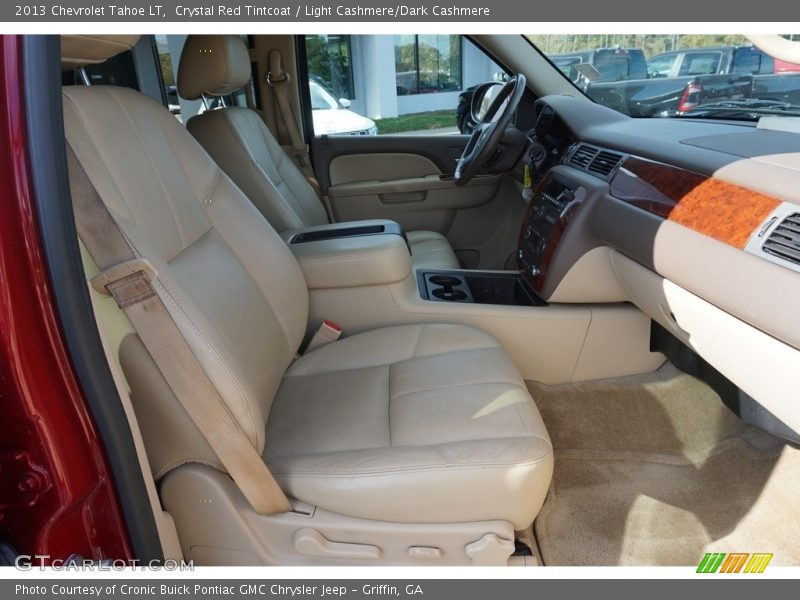 Crystal Red Tintcoat / Light Cashmere/Dark Cashmere 2013 Chevrolet Tahoe LT