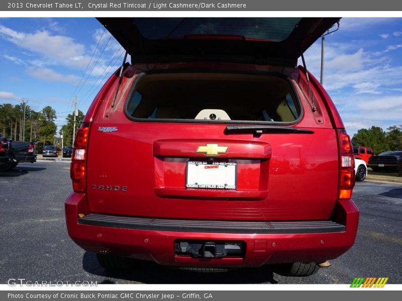 Crystal Red Tintcoat / Light Cashmere/Dark Cashmere 2013 Chevrolet Tahoe LT