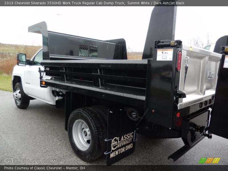Summit White / Dark Ash/Jet Black 2019 Chevrolet Silverado 3500HD Work Truck Regular Cab Dump Truck
