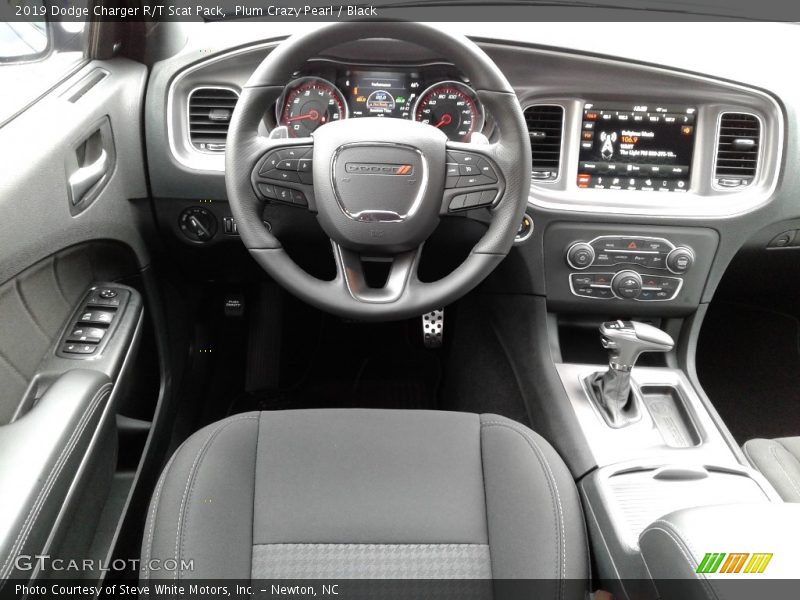 Plum Crazy Pearl / Black 2019 Dodge Charger R/T Scat Pack