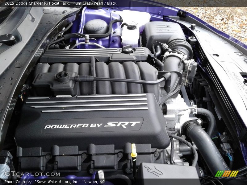 Plum Crazy Pearl / Black 2019 Dodge Charger R/T Scat Pack