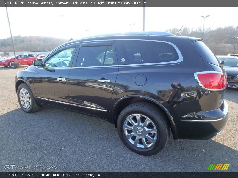 Carbon Black Metallic / Light Titanium/Dark Titanium 2015 Buick Enclave Leather