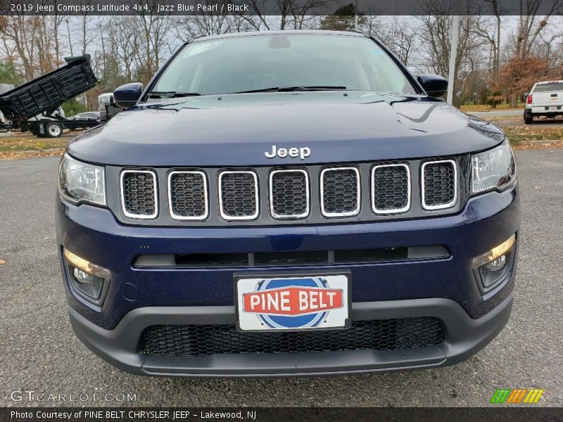 Jazz Blue Pearl / Black 2019 Jeep Compass Latitude 4x4