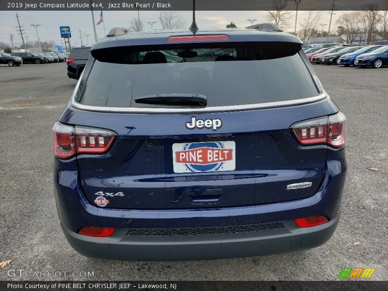 Jazz Blue Pearl / Black 2019 Jeep Compass Latitude 4x4