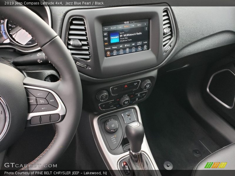 Jazz Blue Pearl / Black 2019 Jeep Compass Latitude 4x4