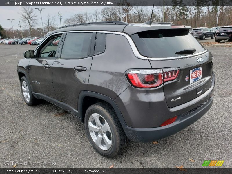 Granite Crystal Metallic / Black 2019 Jeep Compass Latitude 4x4