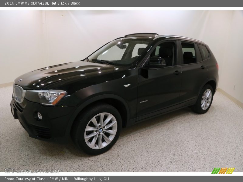 Jet Black / Black 2016 BMW X3 xDrive28i