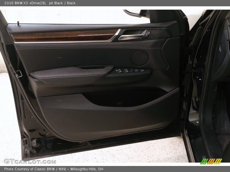 Jet Black / Black 2016 BMW X3 xDrive28i