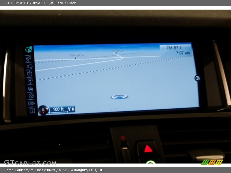 Jet Black / Black 2016 BMW X3 xDrive28i