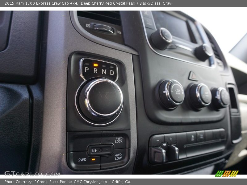 Deep Cherry Red Crystal Pearl / Black/Diesel Gray 2015 Ram 1500 Express Crew Cab 4x4