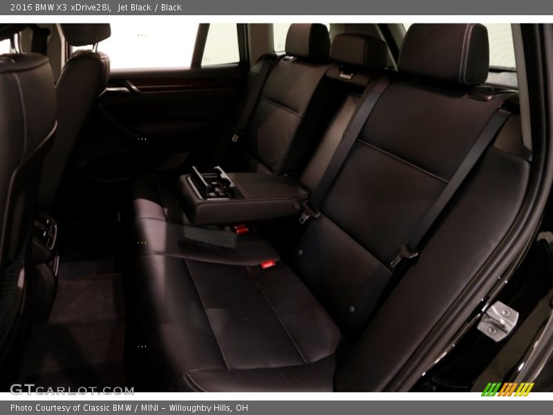 Jet Black / Black 2016 BMW X3 xDrive28i