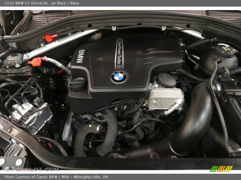 Jet Black / Black 2016 BMW X3 xDrive28i