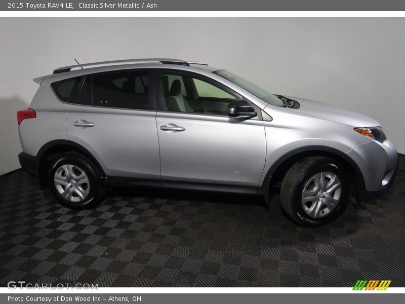 Classic Silver Metallic / Ash 2015 Toyota RAV4 LE