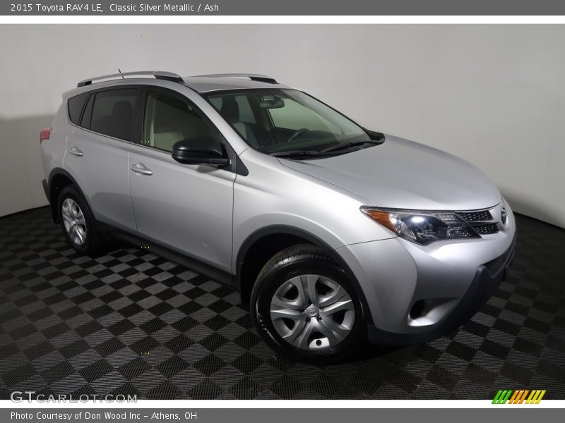 Classic Silver Metallic / Ash 2015 Toyota RAV4 LE