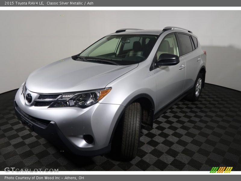 Classic Silver Metallic / Ash 2015 Toyota RAV4 LE