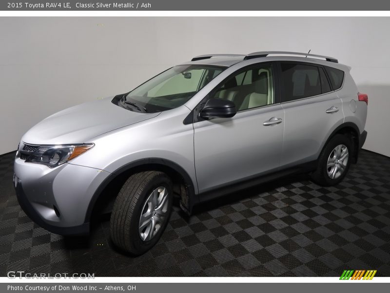 Classic Silver Metallic / Ash 2015 Toyota RAV4 LE