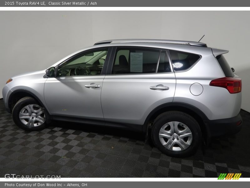 Classic Silver Metallic / Ash 2015 Toyota RAV4 LE