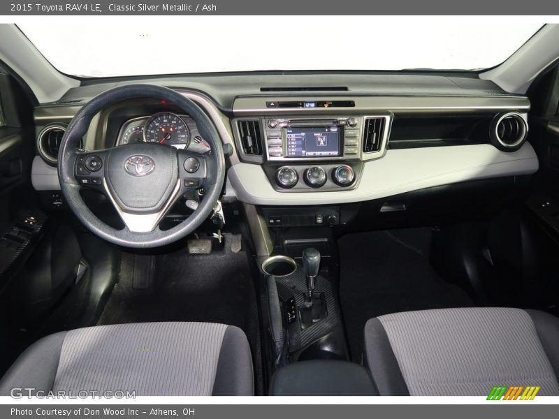 Classic Silver Metallic / Ash 2015 Toyota RAV4 LE
