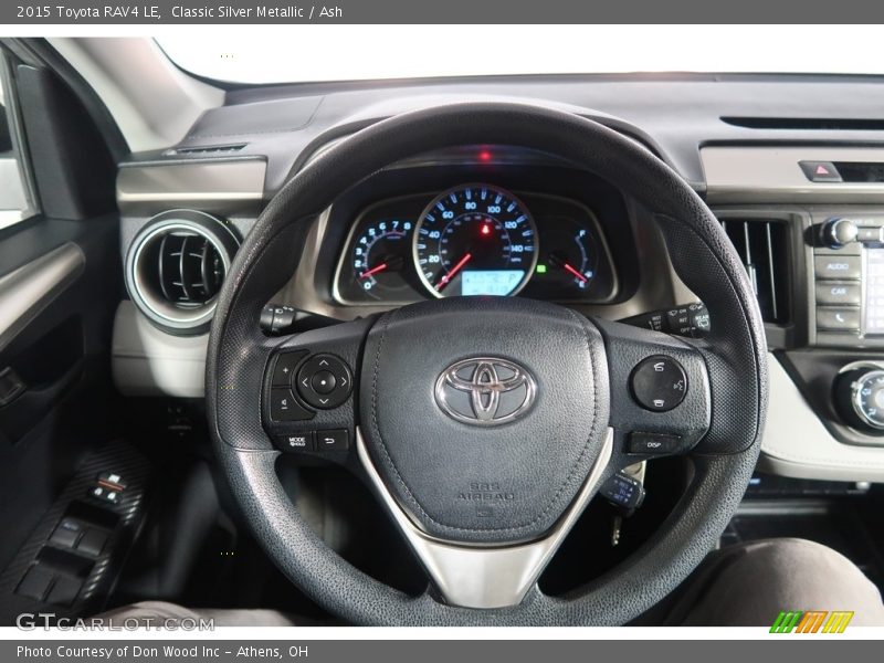 Classic Silver Metallic / Ash 2015 Toyota RAV4 LE