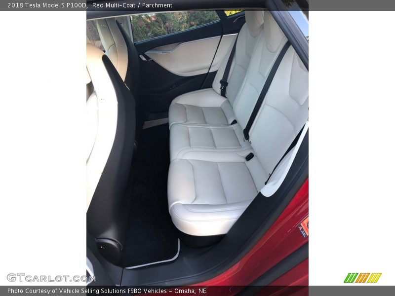 Rear Seat of 2018 Model S P100D