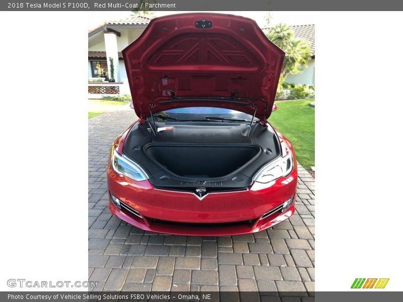  2018 Model S P100D Trunk