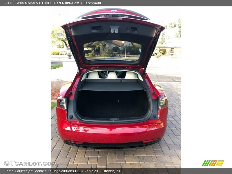  2018 Model S P100D Trunk