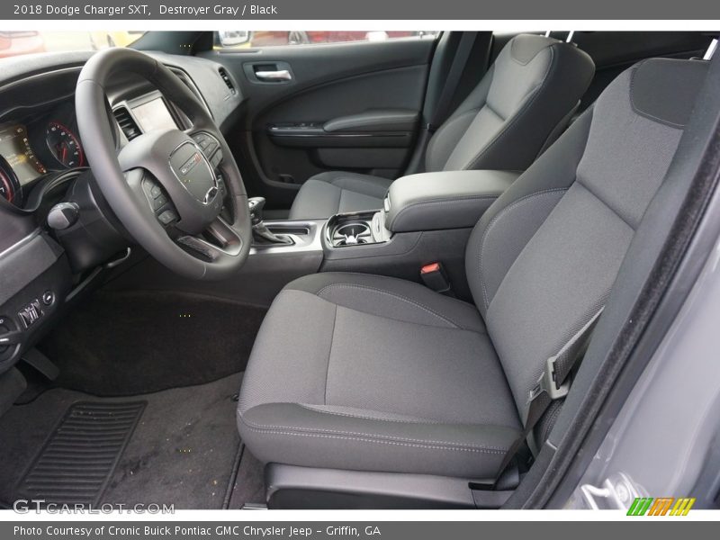 Destroyer Gray / Black 2018 Dodge Charger SXT