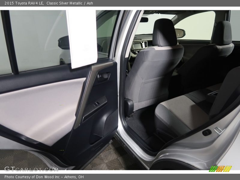 Classic Silver Metallic / Ash 2015 Toyota RAV4 LE