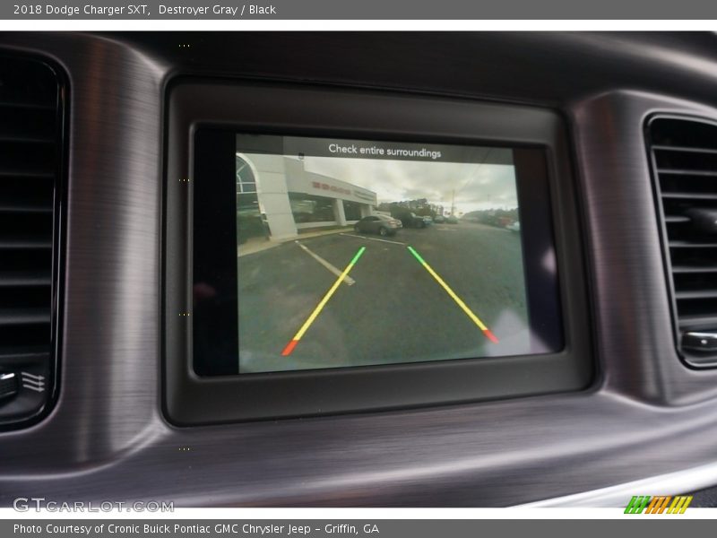 Destroyer Gray / Black 2018 Dodge Charger SXT