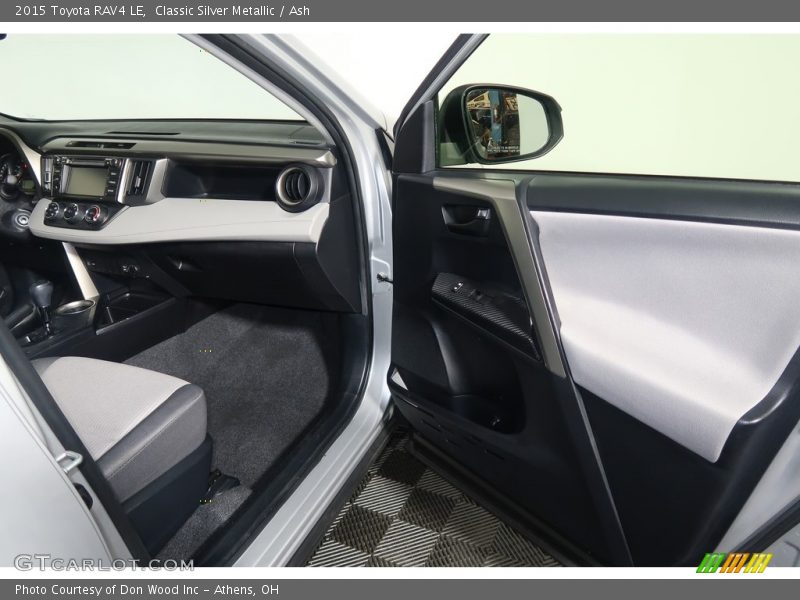 Classic Silver Metallic / Ash 2015 Toyota RAV4 LE