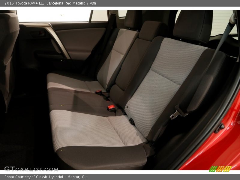 Barcelona Red Metallic / Ash 2015 Toyota RAV4 LE