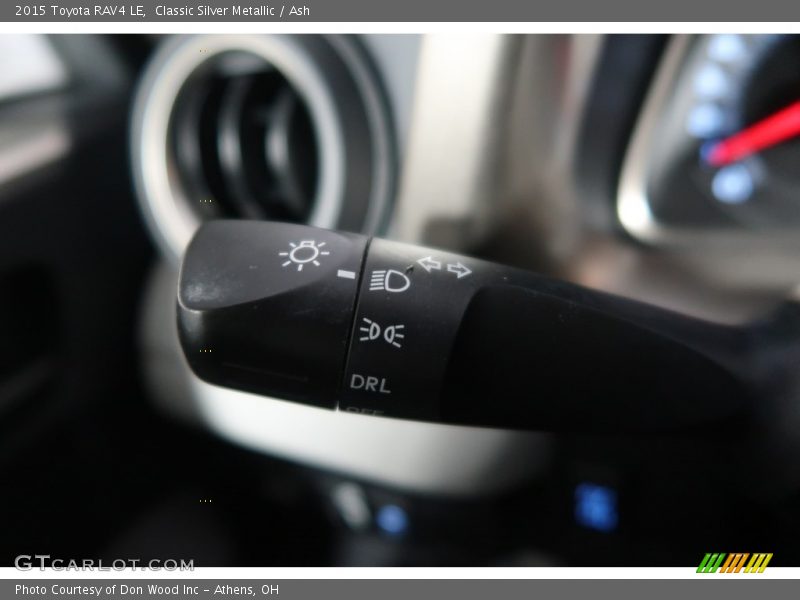 Classic Silver Metallic / Ash 2015 Toyota RAV4 LE