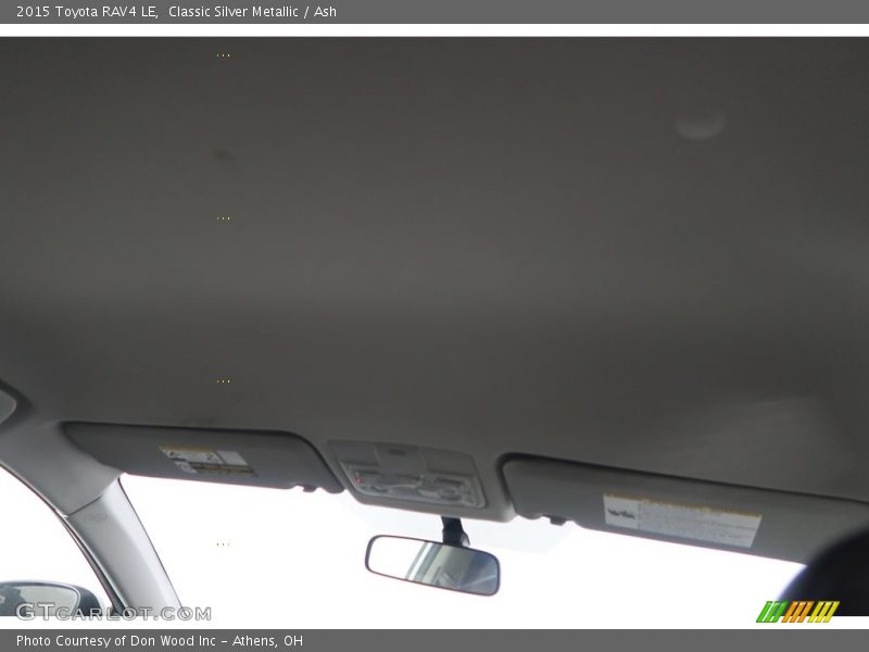 Classic Silver Metallic / Ash 2015 Toyota RAV4 LE
