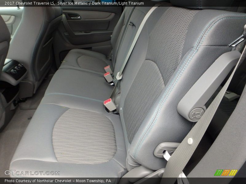 Silver Ice Metallic / Dark Titanium/Light Titanium 2017 Chevrolet Traverse LS