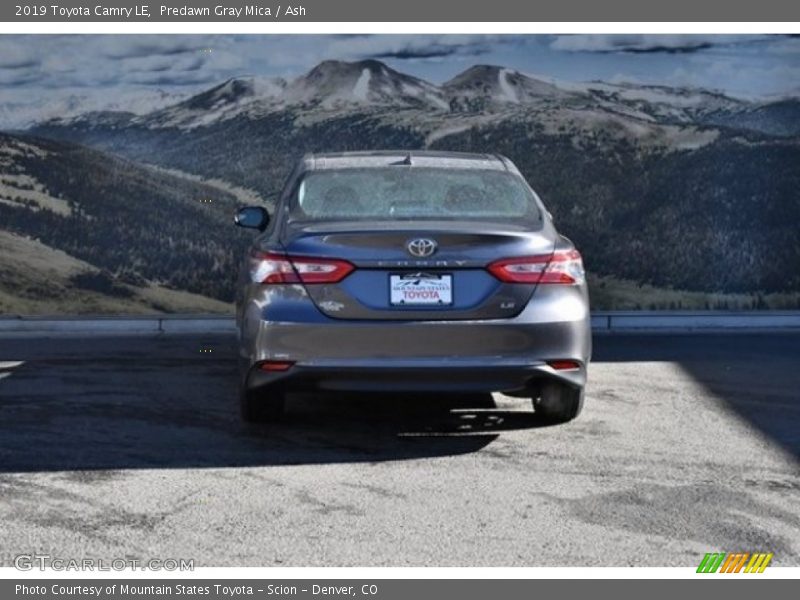 Predawn Gray Mica / Ash 2019 Toyota Camry LE