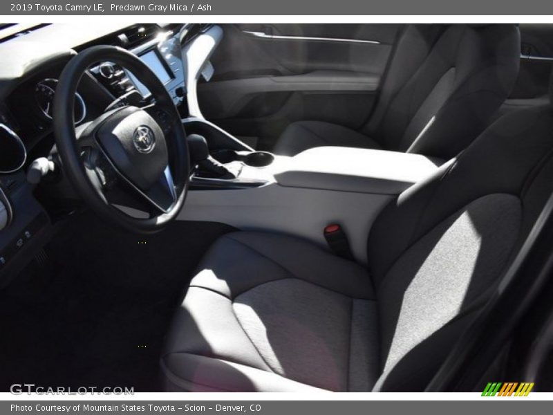 Predawn Gray Mica / Ash 2019 Toyota Camry LE