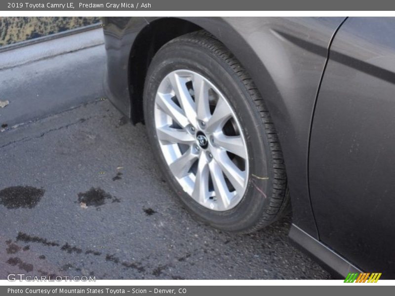 Predawn Gray Mica / Ash 2019 Toyota Camry LE