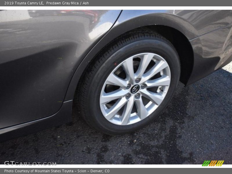 Predawn Gray Mica / Ash 2019 Toyota Camry LE