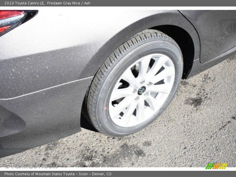 Predawn Gray Mica / Ash 2019 Toyota Camry LE