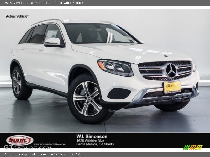 Polar White / Black 2019 Mercedes-Benz GLC 300