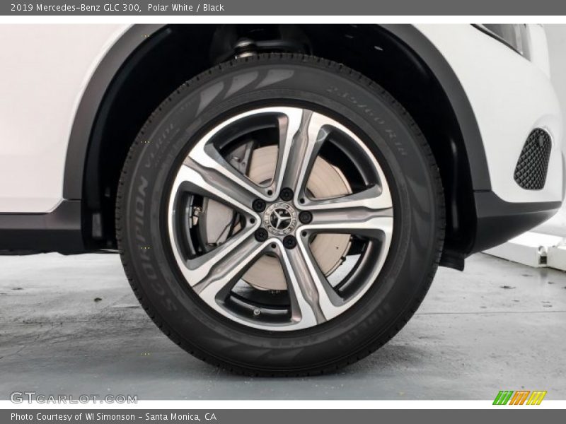 Polar White / Black 2019 Mercedes-Benz GLC 300