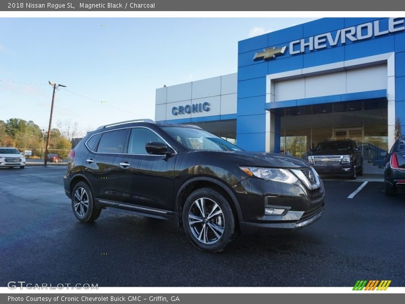 Magnetic Black / Charcoal 2018 Nissan Rogue SL