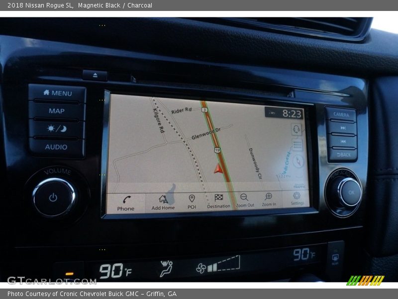 Navigation of 2018 Rogue SL