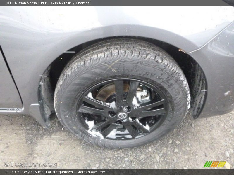 Gun Metallic / Charcoal 2019 Nissan Versa S Plus