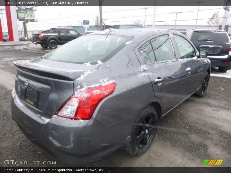 Gun Metallic / Charcoal 2019 Nissan Versa S Plus